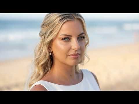 Luna Bride 🌙 | Beach Bridal Makeup & Hair — Before & After