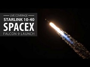 Live: SpaceX Falcon 9 launches Starlink satellites from Cape Canaveral on North-East trajectory