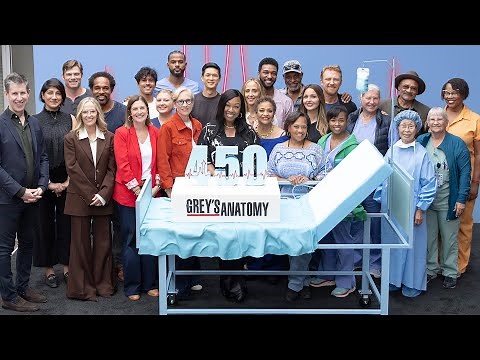 Grey's Anatomy Celebrates 450 Episodes! On Set With the Cast