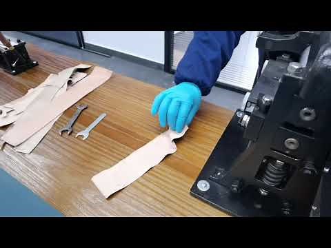 Affordable hand crank leather splitter for leather crafts