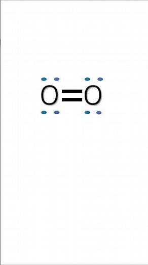👉 O₂ is not just a simple link 😳 | Lewis structure #youtubeshorts