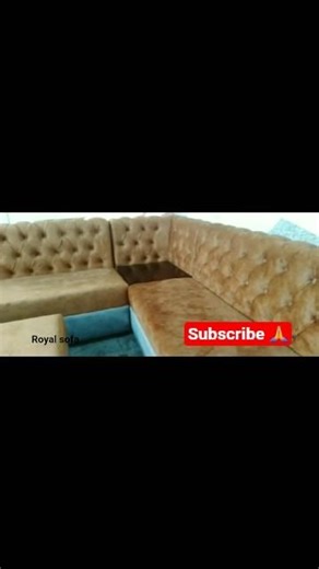 Modern Gold & Silver Sofa Designs 2026 💙 | Trending L Shape Sofas for Your Dream Home😱 #shorts​