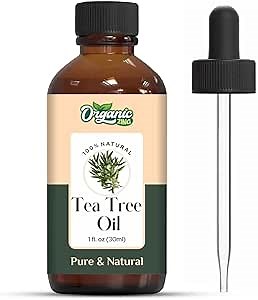 Organic Zing Tea Tree (Melaleuca Alternifolia) Oil | Pure & Natural Essential Oil for Aroma, Diffusers, Skincare & Haircare - 30ml/1.01fl oz