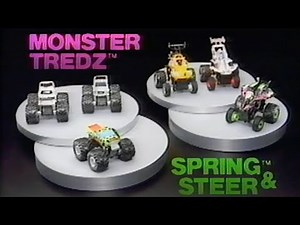 Micro Machines TV Commercial: Monster Tredz, Spring & Steer 1992