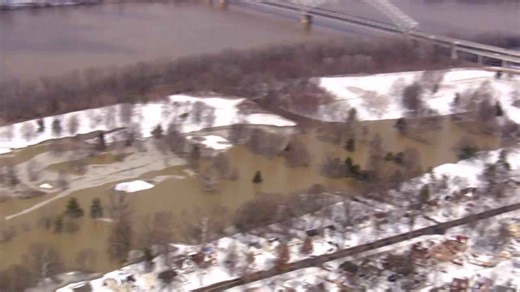 AERIALS: Shawnee Golf Course under water