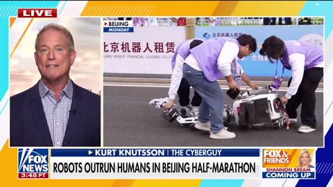 Humanoid robot breaks half-marathon record