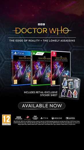 Doctor Who: Duo Bundle Available Now for PS4 and Nintendo Switch!