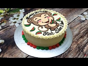 Amazing Cake! Fun and Easy Cake Decorating Idea | How to Make monkey cake | Easy make cake