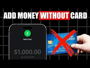 How To Add/Send Money To Cash App Without Any Debit Card