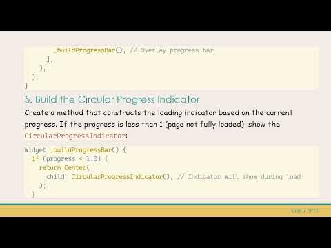How to Add a CircularProgressIndicator When Loading a Web Page Using flutter_inappwebview