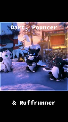 Meet the Legendary Trio: Dart, Pouncer & Ruffrunner | HTTYD Adventure