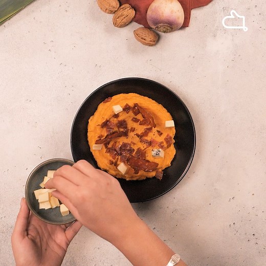 Envie de rendre votre purée plus originale ? On a la recette parfaite 😎 La recette détaillée : https://bit.ly/35Xsbvg | Marmiton