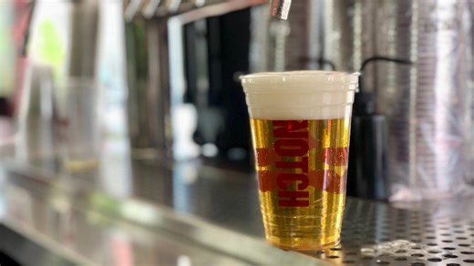 Notch Biergarten features side-pull faucets for 'awe-inspiring pour of lager beer'