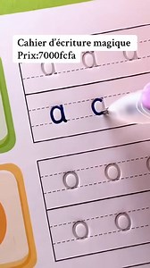 342 reactions · 15 shares | Tel : 778796428 / 708833283 Cahier d’écriture magique Prix: 7000fcfa #preschoolactivities #preschool #preschooler #preschools #PreschoolFun #education #educate #educator #children #childrens #child #earlychildhoodeducation #writings #writer #writing #cahier #cahierdecoloriage #cahiers #ecriture #ecriturecreative #fypchallenge | Dousha-Shop | Facebook