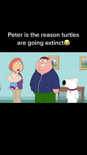 Family Guy Season 17 Episode 16 Peter Griffin Turtles Scene