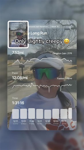 Slightly Creepy AI Joins 7.5 Mile Run
