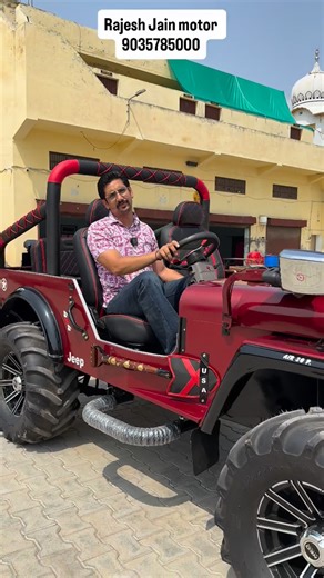 RAJESH JAIN MOTOR on Instagram: "Maharashtra state online order modified jeep"