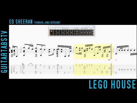Ed Sheeran - Lego House Fingerstyle Guitar Tab (Sungha Jung)