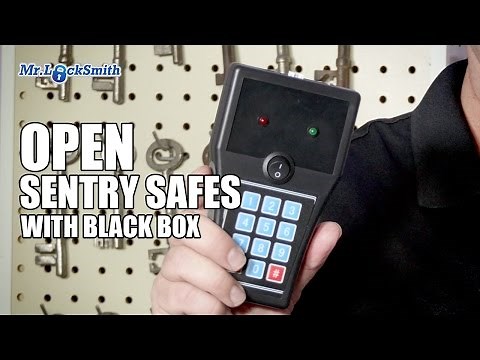 Electronic Safe Opened in 10 seconds with Black Box | Mr. Locksmith Video