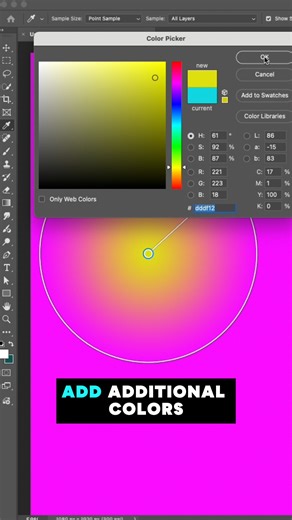 CreativePro Network on Instagram: "See how easy it is to create a gradient in Photoshop. Learn how to add and adjust colors, plus change the gradient shape to fit your design."