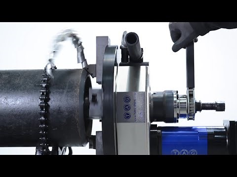 TAG PREP 16 Portable Pipe Bevelling Machine 3 - 16" (NEW 2021 VERSION)