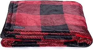 Amazon.com: Lug Cuddle Throw, Buffalo Check RED : Home & Kitchen