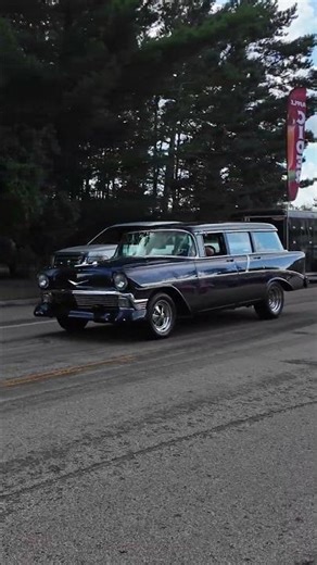 1956 Chevrolet Wagon at Jack and Jims Car Show
