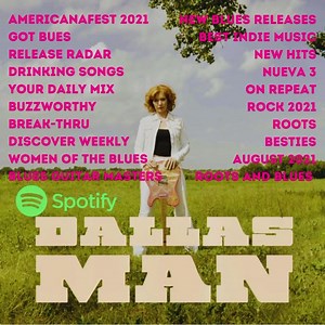 You Rock!!! Thanks so much for listening folks! In just two weeks DALLAS MAN has been added to over 70 Spotify playlists. #thankyou @spotify #spotifyplaylists #newmusic #blues @americanafest #dallasman | Sue Foley