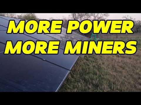 More Solar Power More Miners More Bitcoin 100% Off-Grid