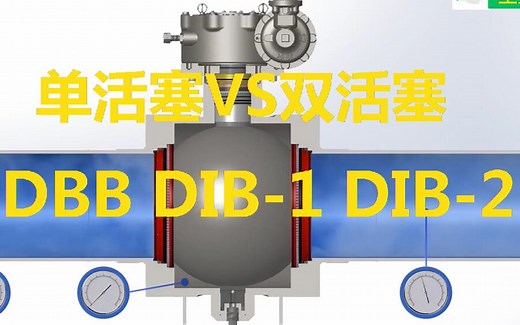 阀门百科 球阀DBB DIB结构，单活塞效应 双活塞效应