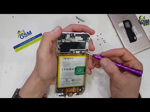 OPPO A37f Battery Replacement || How to Open Oppo a37f back cover -- GSM GUIDE