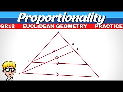 Grade 12 Proportionality Theorem: #3