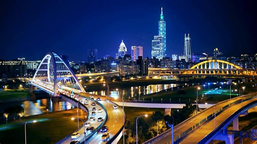 City, Urban, Night, Buildings