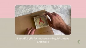 Curator Home Luxury Gift Long Safety Matches I Stylish Love Design Square Match Box