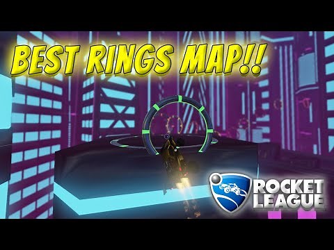 New Best Rings Map in Rocket League!!