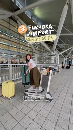 — 𝗰𝗼𝗰𝗼𝘆 𝗹𝗶𝗺 林安爾 ⌫ on Instagram: "here's your FUKUOKA airport commute guide for your next Japan trip! 🇯🇵✈️✨ comparing it to Tokyo or Osaka where airports are usually situated an hour away from the city center, I luv luv luuuuuv how near and accessible the Fukuoka International Airport is! even if I opt for an UBER ride, it's not that pricey! 🚖 ---------------------- use code 🔎 𝗖𝗢𝗖𝗢𝗬𝗞𝗟𝗢𝗢𝗞 to get up to 5% off on any KLOOK bookings! ---------------------- 🏷️ #fukuoka #fukuokaj