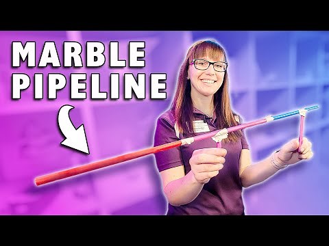 Make a pipeline out of straws! | STEM Activity