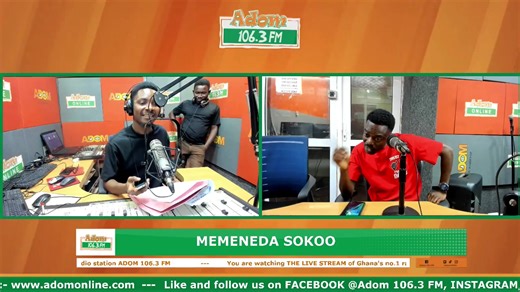 Memeneda Sokoo ( ( ( LIVE ) ) ) on Ghana's🇬🇭 no.1 radio📻 station Adom 106.3 FM with SIR. SCOTT. Check out more of our exciting shows and content here www.youtube.com/@AdomFMGH Follow the Adom 106.3 FM channel on WhatsApp: https://whatsapp.com/channel/0029VbAtirHLdQefS5BCat0C Join Adom FM on Telegram: https://t.me/Adom1063FM #likecommentshare #MemenedaSokoo #ghana www.adomonline.com #AdomOnline | Adom 106.3 FM