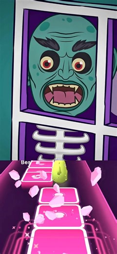 👀🪟 There’s a Monster in the Window… | Funny Sprunki Animation | Tiles Hop Style #shorts