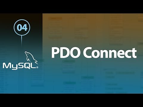 Learn MySQL In Arabic #04 - Connect With PDO + Examples