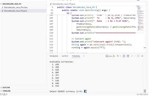 #java #javaprogramming #decodelabs #industrialtraining #currencyconverter #bigdecimal #financialprogramming #backenddevelopment #100daysofcode #codingjourney #softwaredevelopment #internlife #szabist | Neha Valecha