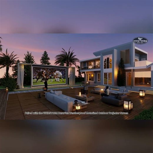 Confused about #ProjectorSetup? 🤔#VIVIDSTORM Astra & DuraPlus 200" #OutdoorCinema Guide