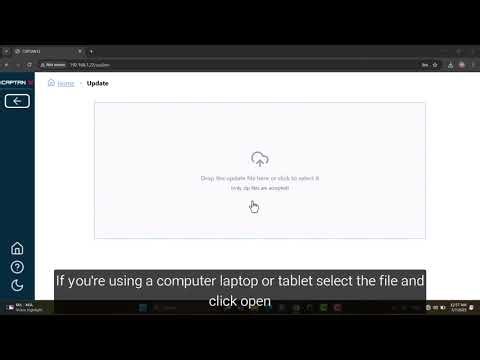 CAPTAN 12 Firmware Update Guide