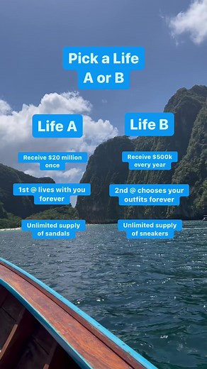 15K views · 13 reactions | Pick a life... A or B 樂 | Zappos.com | Facebook