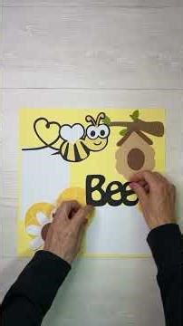 Bee Happy scrapbook kit