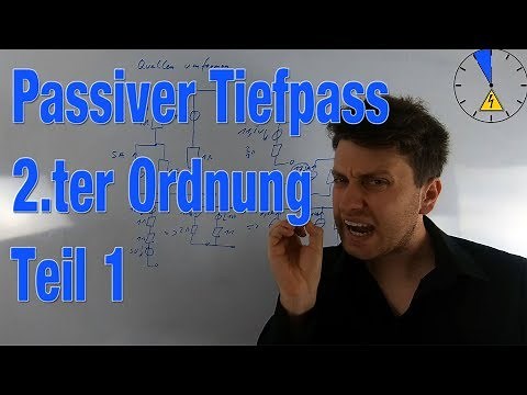 Passiver Tiefpassfilter zweiter Ordnung Teil 1