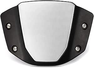 CB 650 R Motorcycle Windshield Wind Deflector Windscreen for Handa CB650R CB 650R CB650 R 2019 2020 2021 (Silver)
