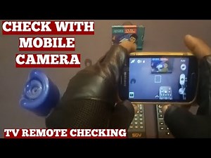 Special Quick Fix: Check Your TV Remote's Fault With Your Mobile Camera! You Need To Know