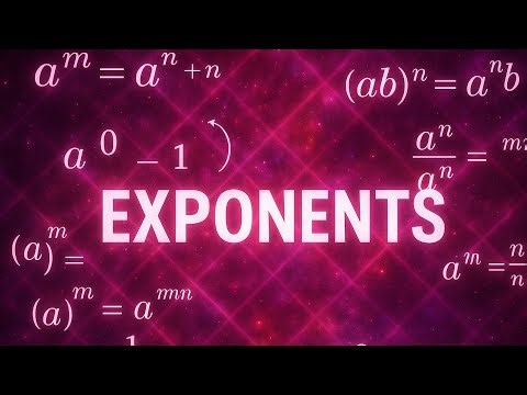 EVERY Exponent Formula for Any Exam