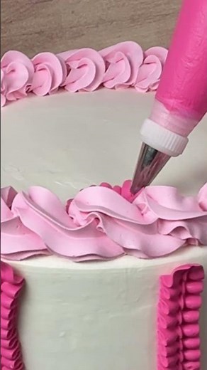 🎀 This Hot Pink Coquette Cake Will Make You Stop Scrolling — Rosette Design